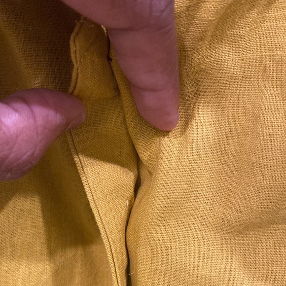 Linen Button Down Dress - Picture 9 of 9